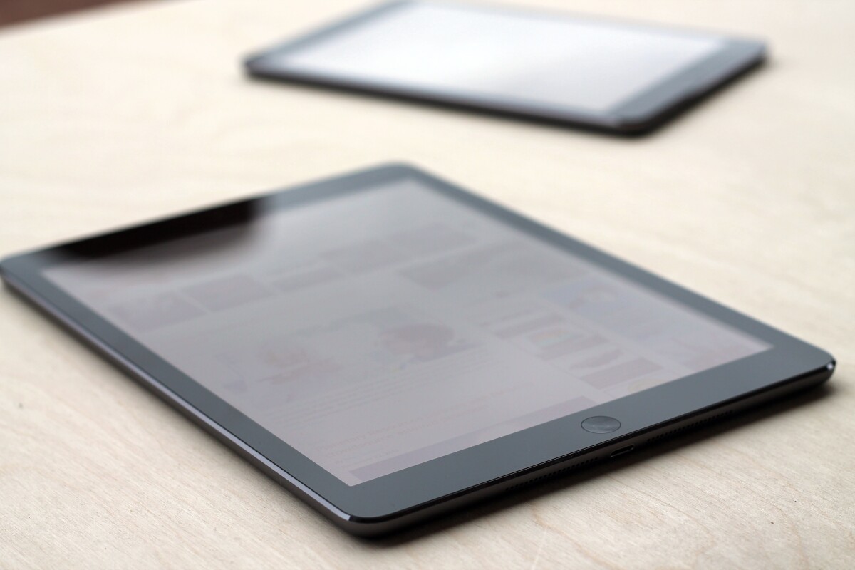 The iPad Air gives you a 53 percent bigger screen
