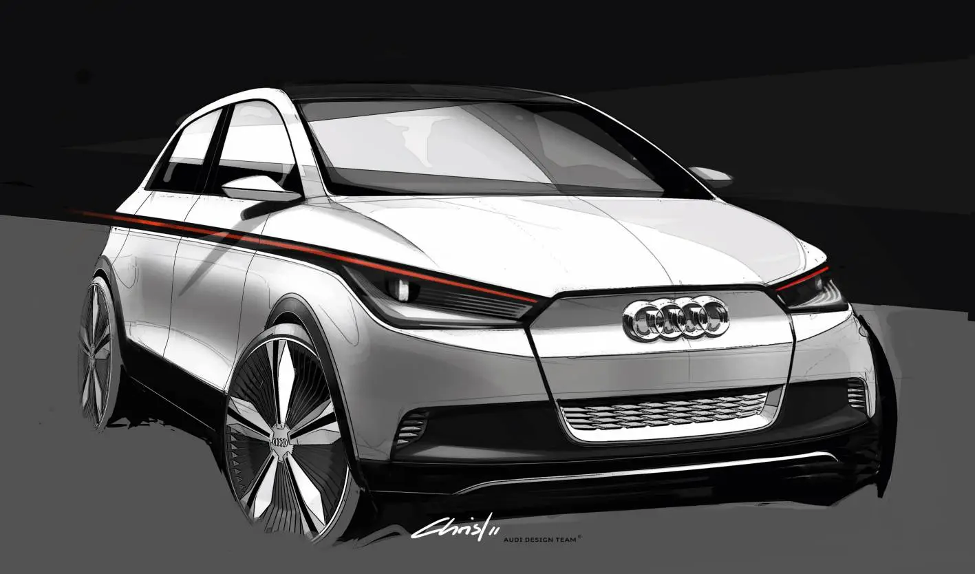 Audi's A2 concept electric car is set to appear at the 64th International Motor Show in Frankfurt this September