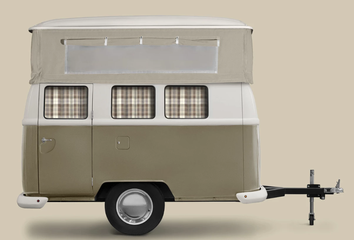 The pop-up roof creates 6 ft 4 in of headroom inside