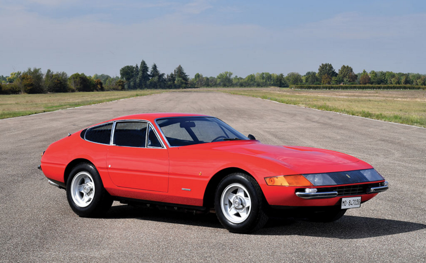 Luigi Compiano's rare Plexiglas-headlight 1969 Ferrari 365 GTB/4 Daytona