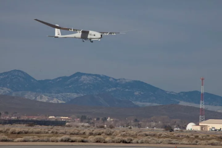 Global Observer's maiden hydrogen-powered flight (USAF)