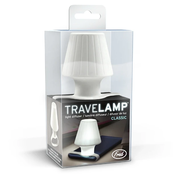 Travelamp is small and light enough to allow travelers to carry it without any problems
