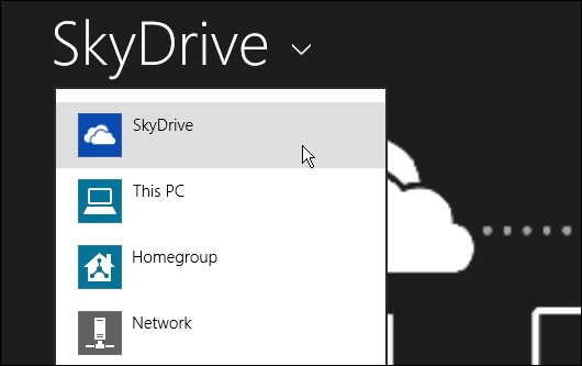 The lock screen slideshow feature allows you to select photos from your computer, SkyDrive, Homegroup and network locations