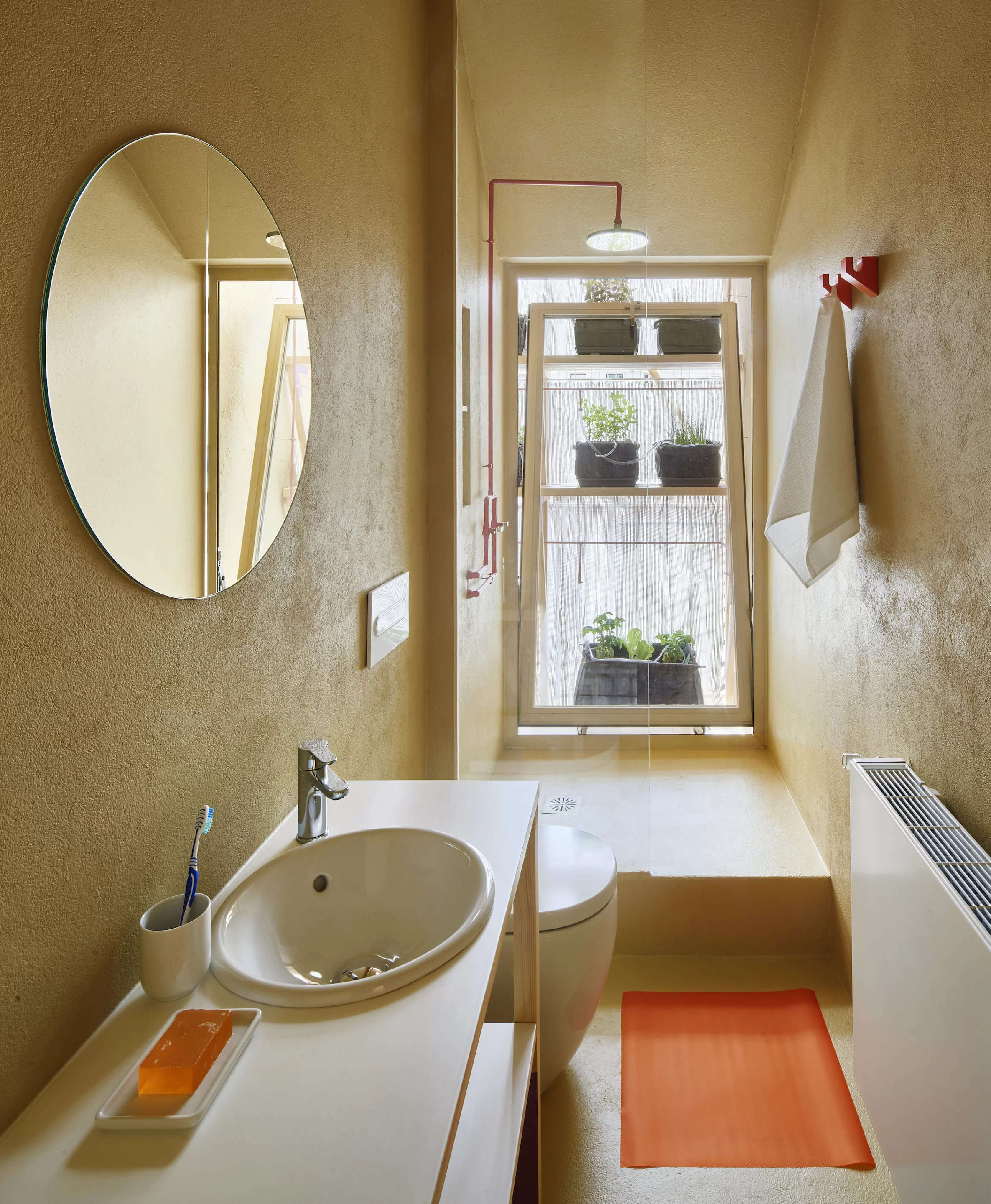 The bathroom