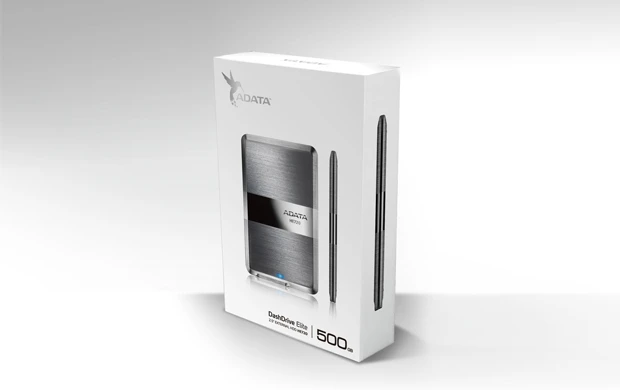 The DashDrive Elite HE720 in its packaging