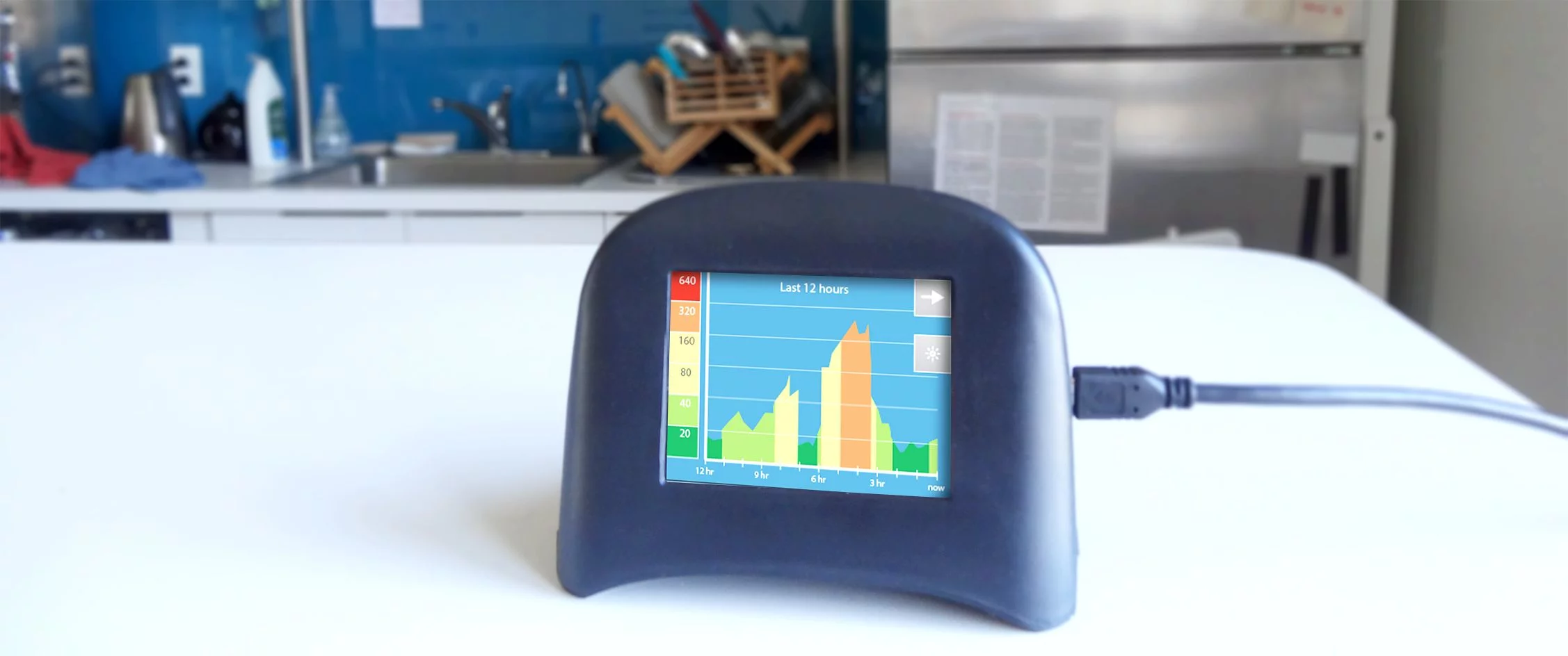 Speck detects unhealthy levels of particulates within the air in your home