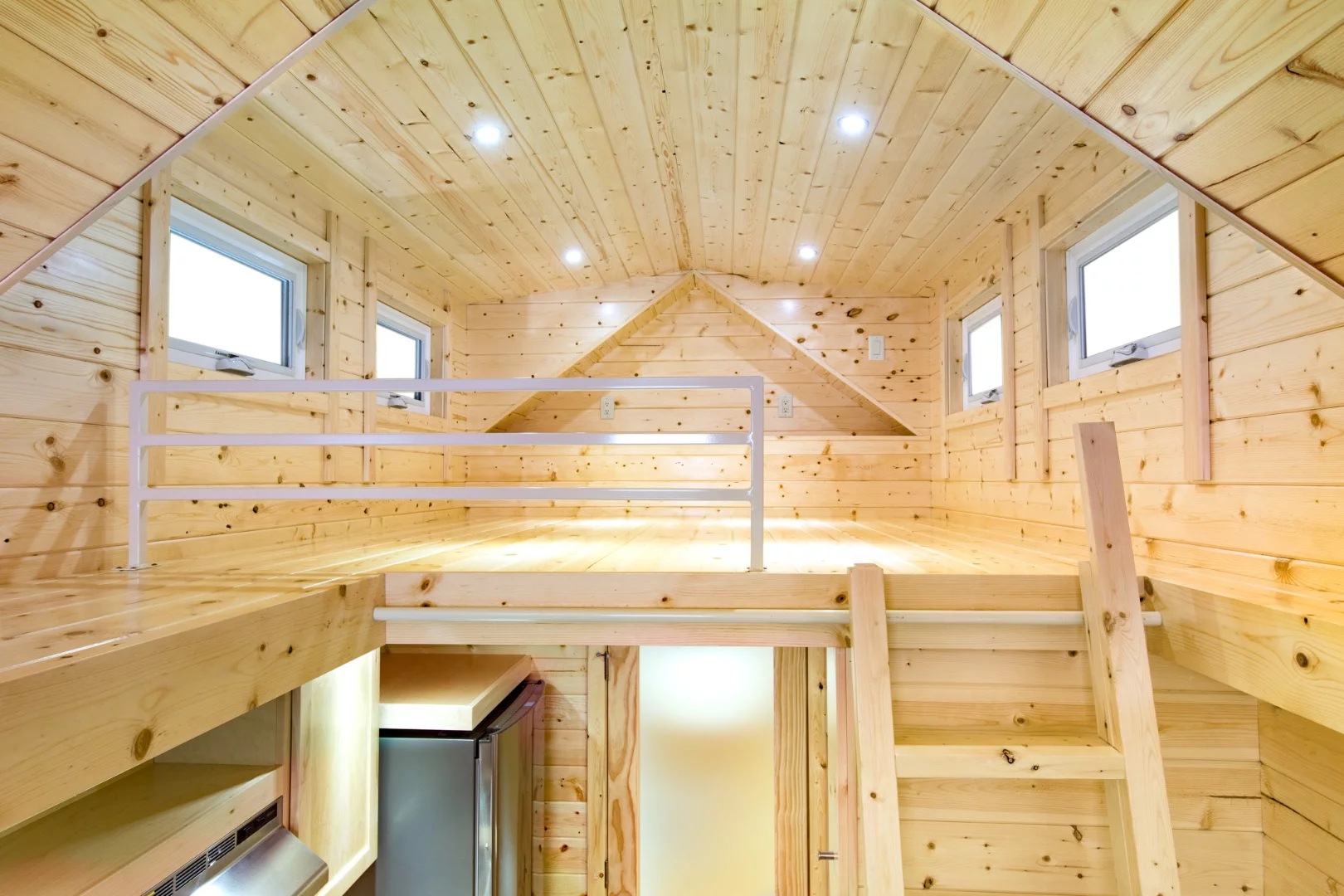 The Tradition's main sleeping loft