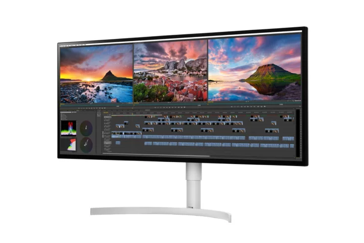 With Nano IPS technology, LG has applied light-absorbing nanometer-sized particles to the monitor's LED "for a more accurate and life-like viewing experience"