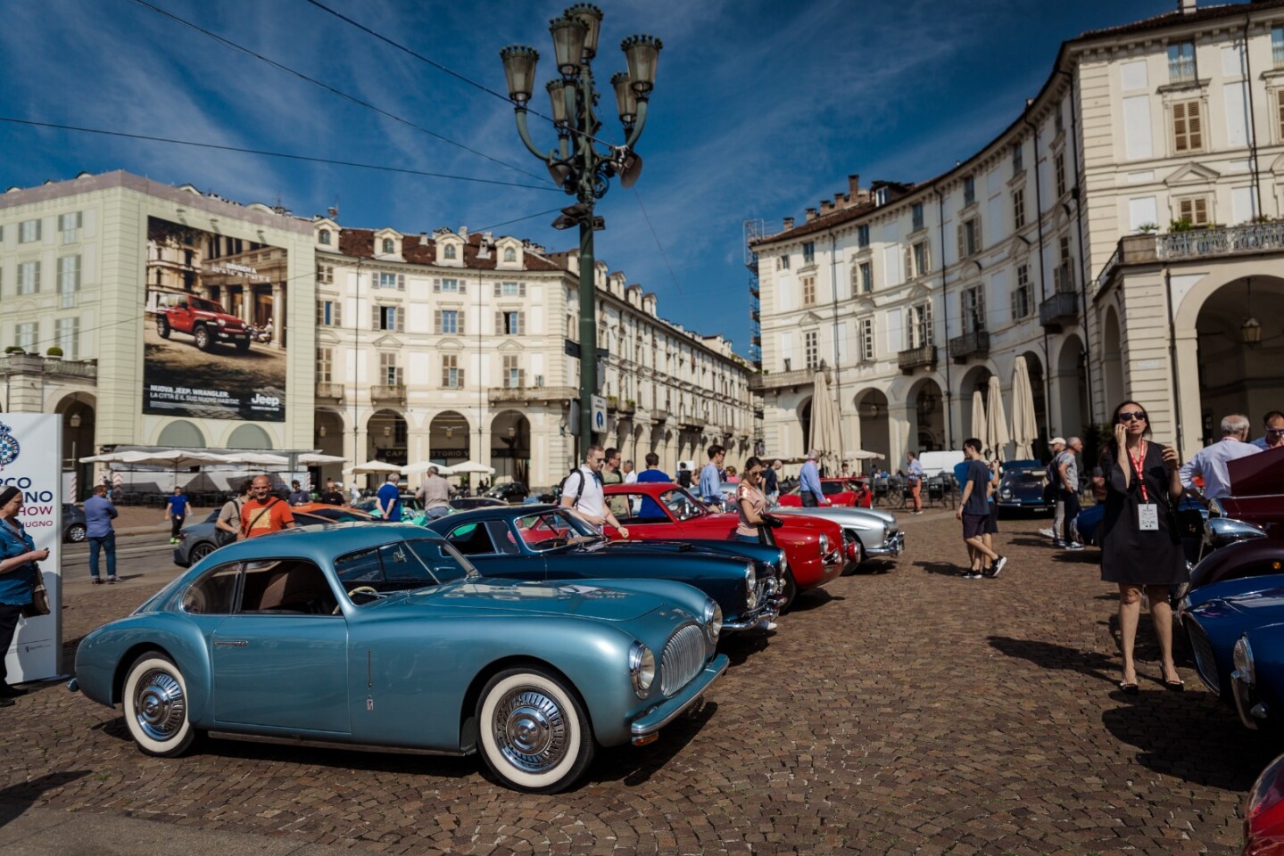 The Arte in Movimento class of magnificant coupes, fronted by the Cisitalia 202 of Gino Coen
