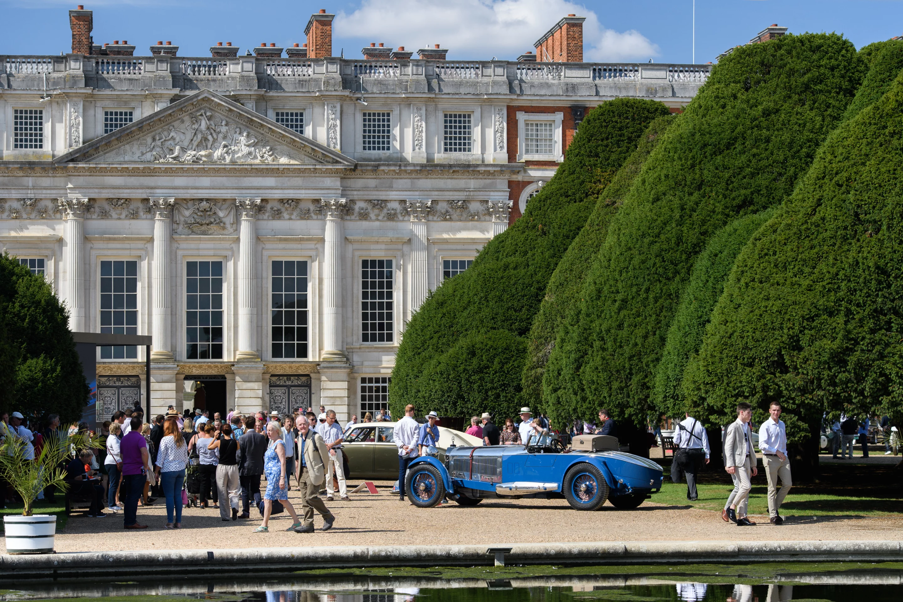 The Hampton Court Palace Concours in London is one of the most exclusive events in the world