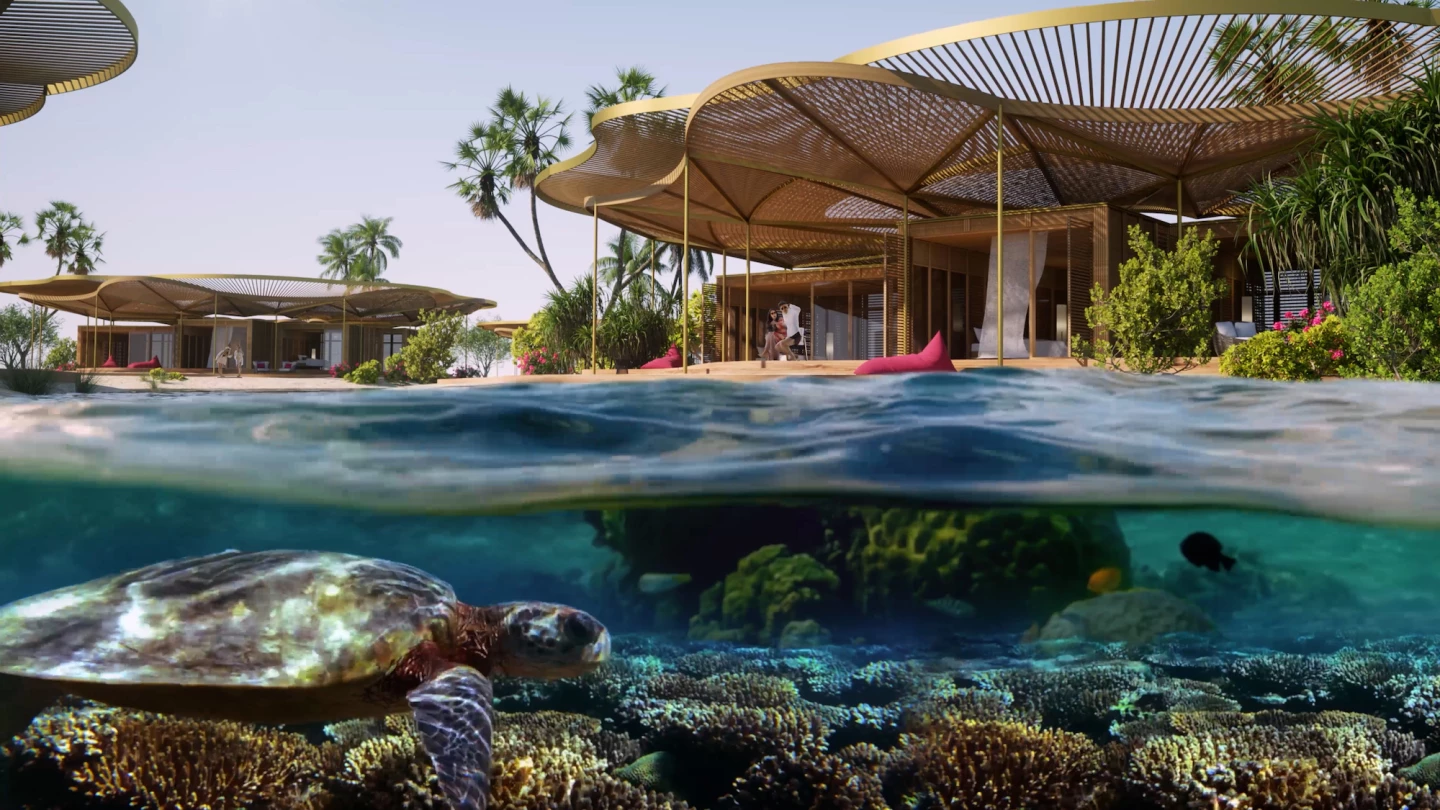 Coral Bloom will include a total of 11 hotels designed by Foster + Partners