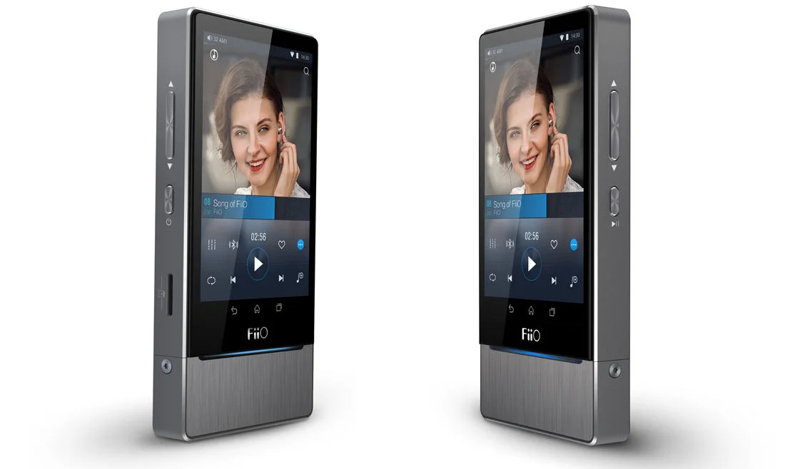In addition to playback control using the multitouch display, Fiio has included six physical buttons