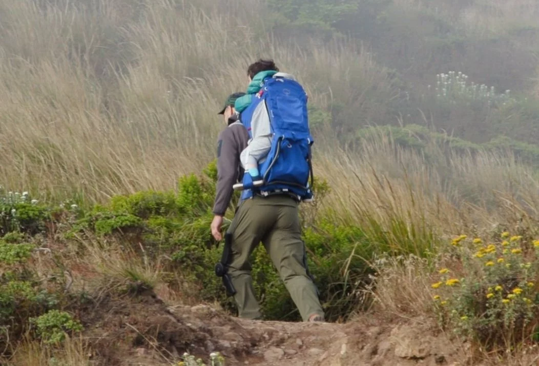 The Skip MO/GO pant, great for moms and dads when the kiddo isn't up to a 10 mile hike up steep terrain