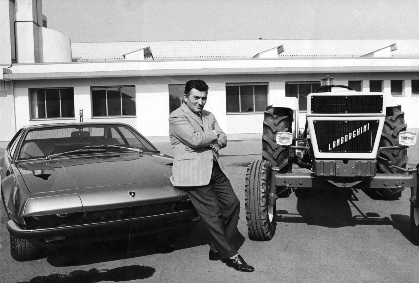 Ferruccio's success came from selling tractors in the fifties