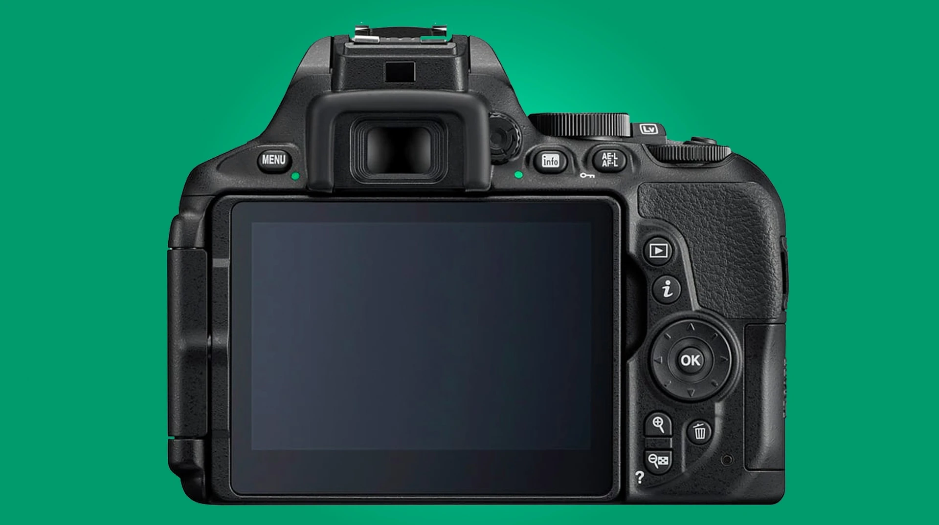 The Nikon D5600 DSLR offers a step up from the D3400 with additional features like an improved AF system