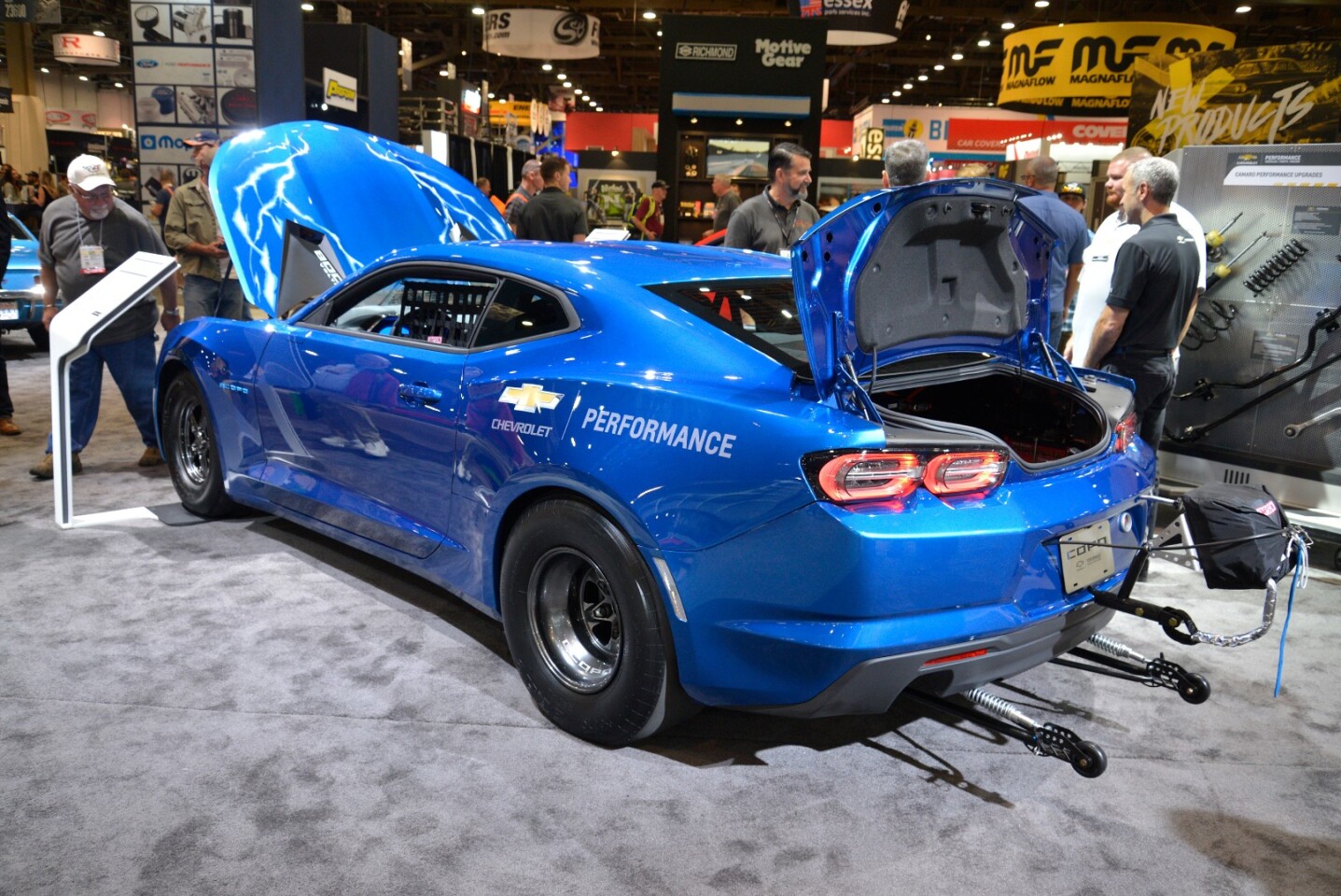 Chevy eCOPO Camaro on show at SEMA 2018