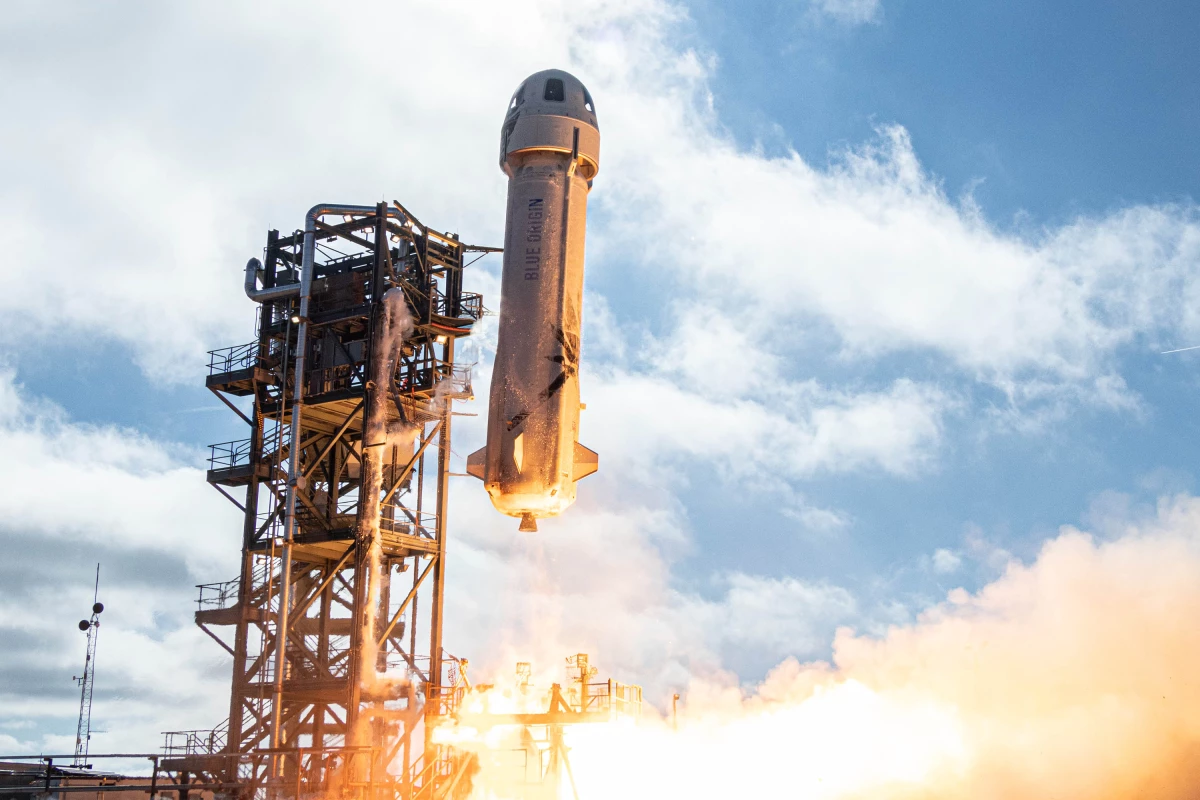 The current bid for the first seat on New Shepard stands at US$1.4 million