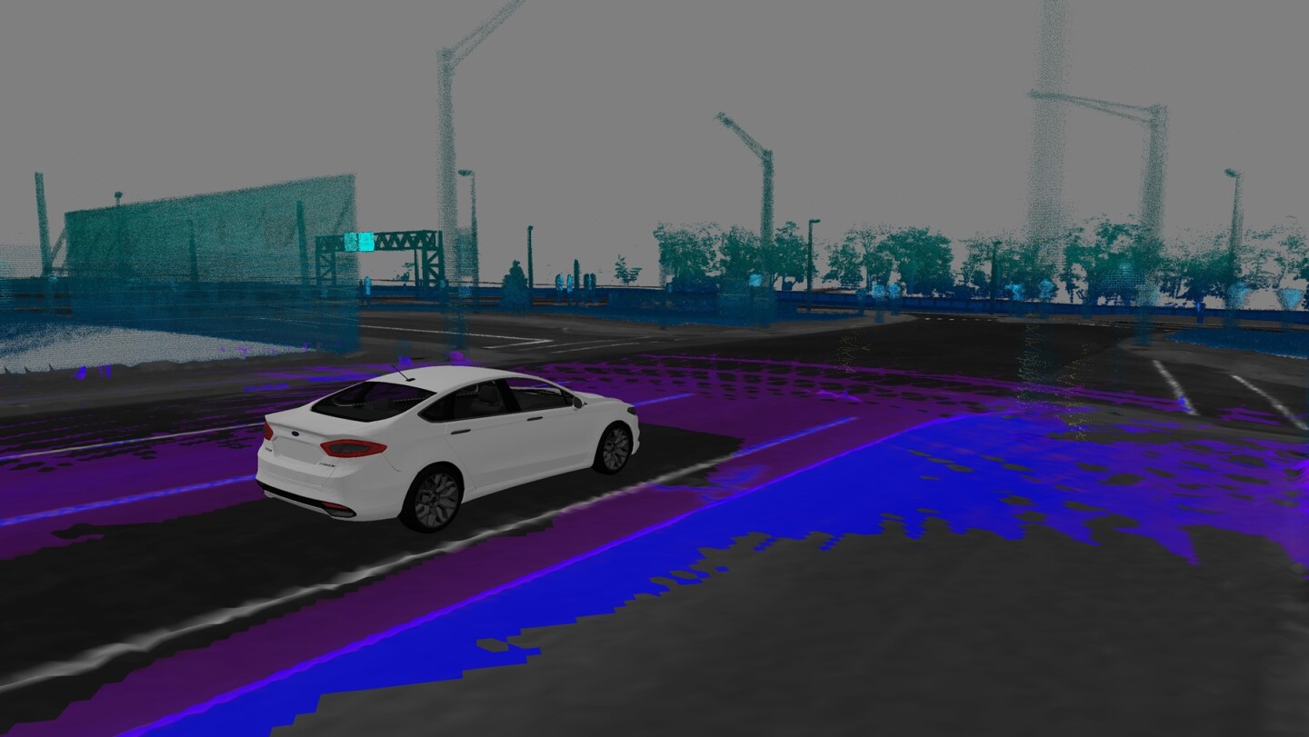 LiDAR (or Light Detection And Ranging) is used by autonomous vehicles to scan the world around them and create a navigable 3D model