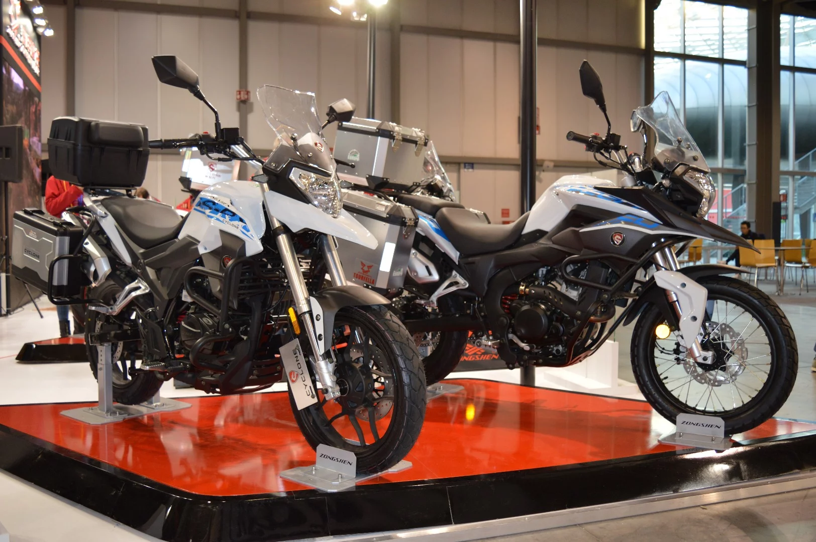 Zongshen RX3 Cyclone, with a single-cylinder 250 cc engine