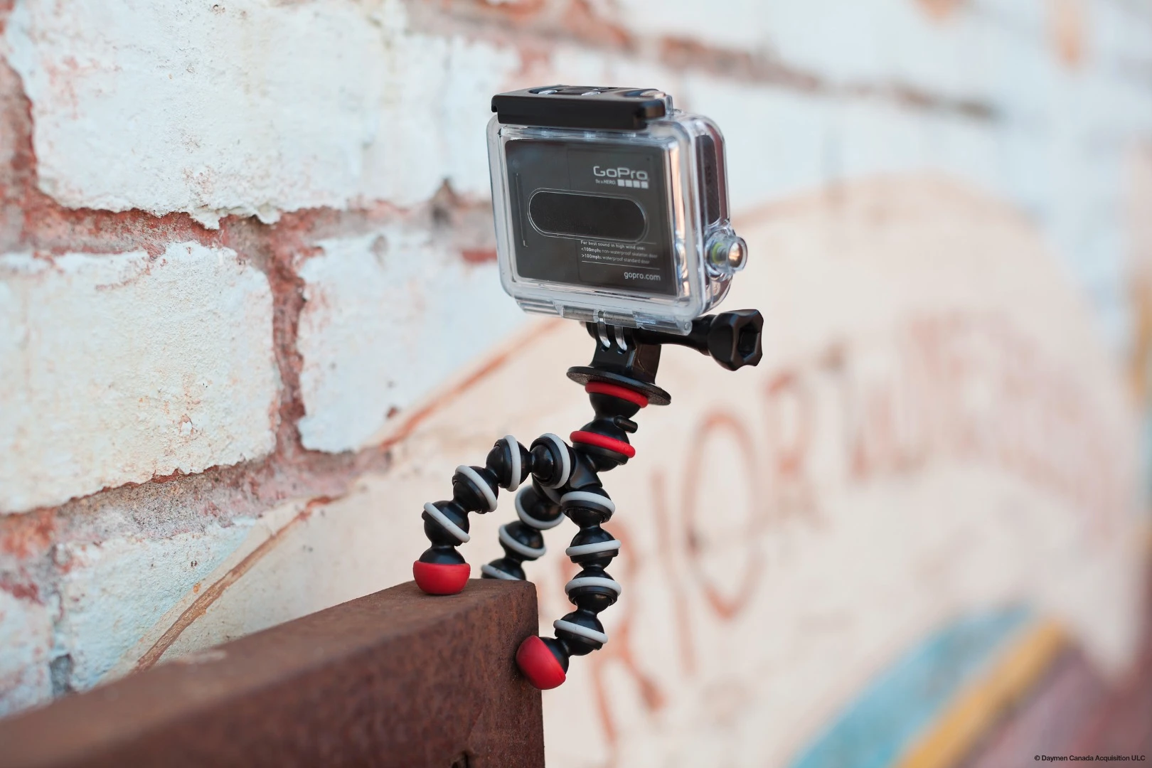 The magnetic feet of the Joby GPod Mini Magnetic mean it can be used in situations other tripods couldn't