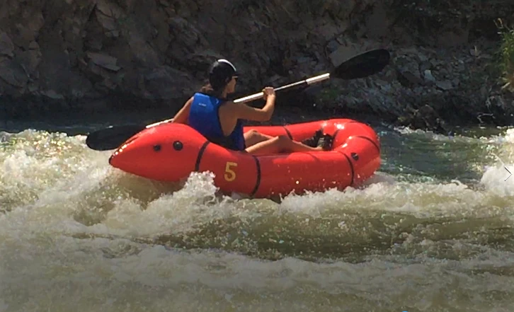 Traft packrafts are built for rapids and oceans, as well as gentler water