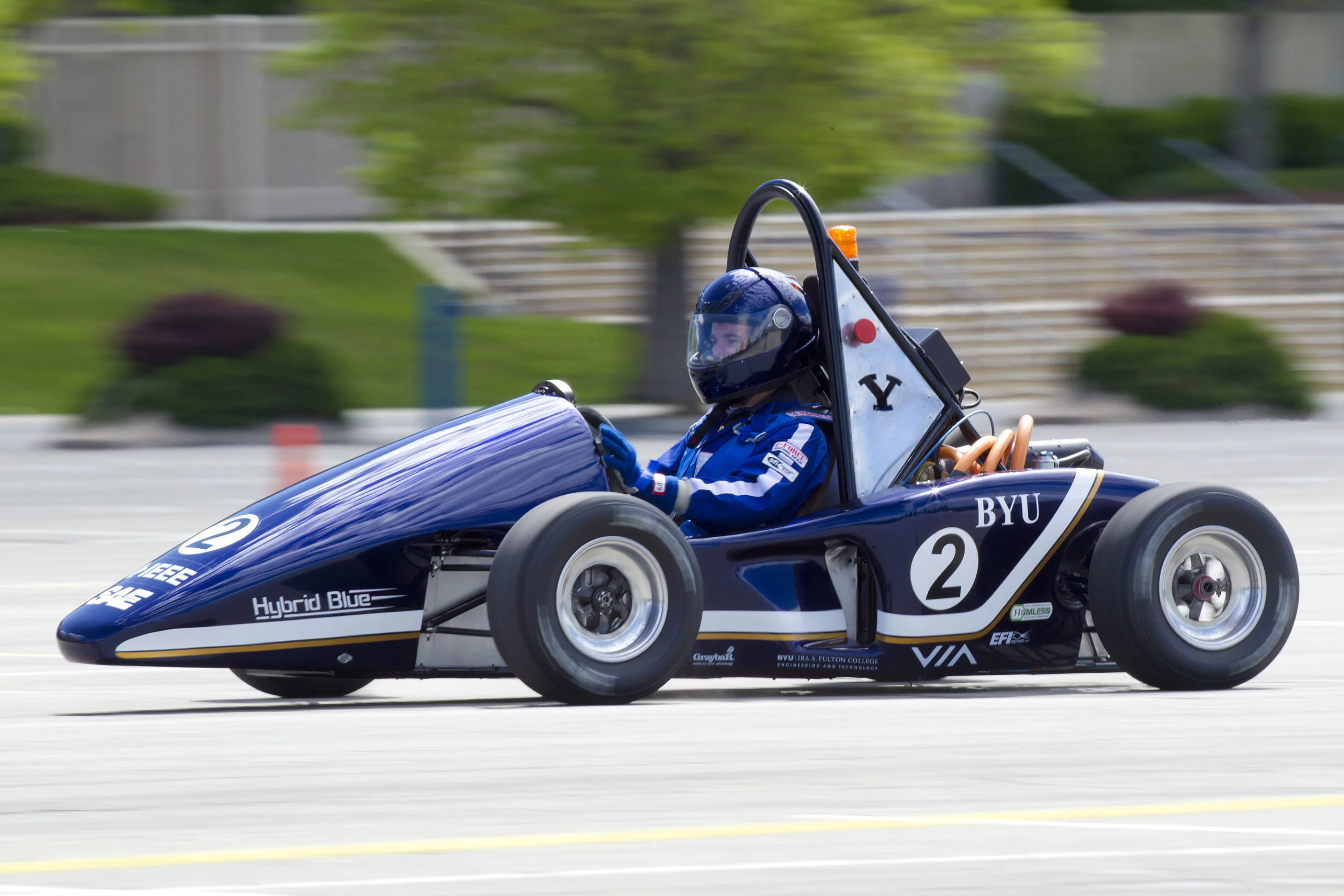 Hybrid Blue, competing earlier this month in New Hampshire