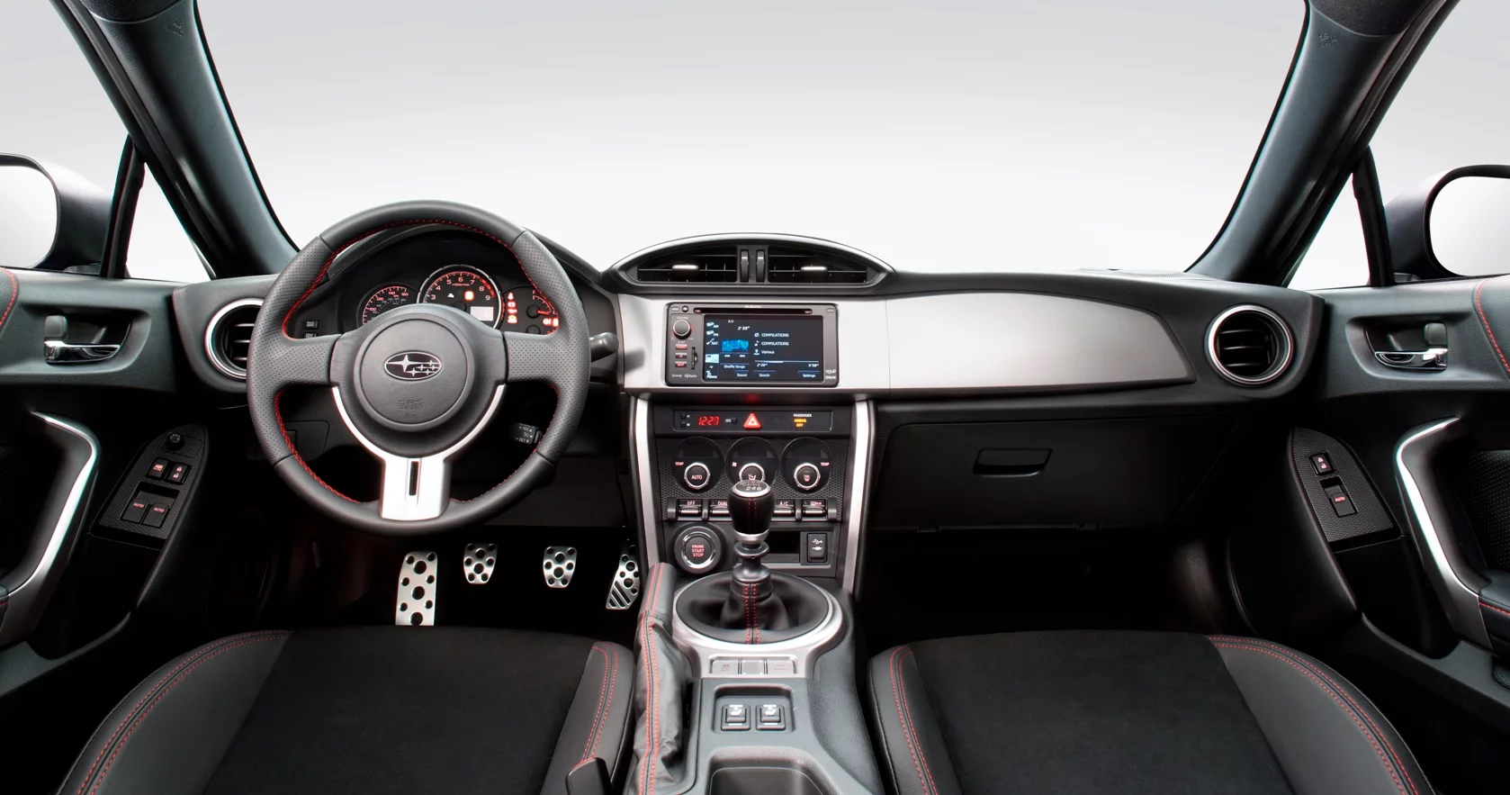 Subaru and Toyota models come with six-speed manual or six-speed automatic transmissions