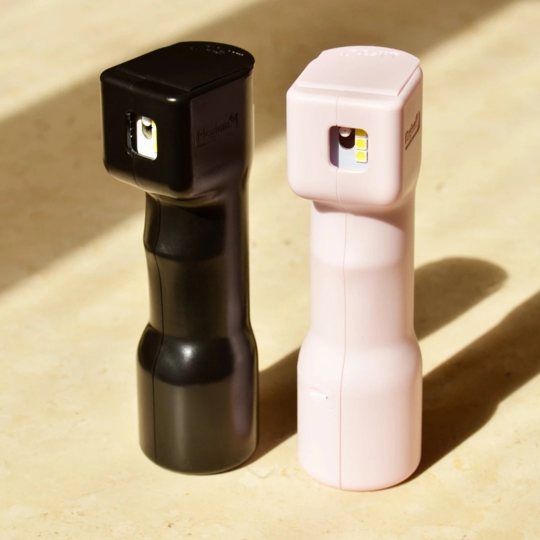 The maximum strength Smart Pepper Spray comes with a four-year battery life