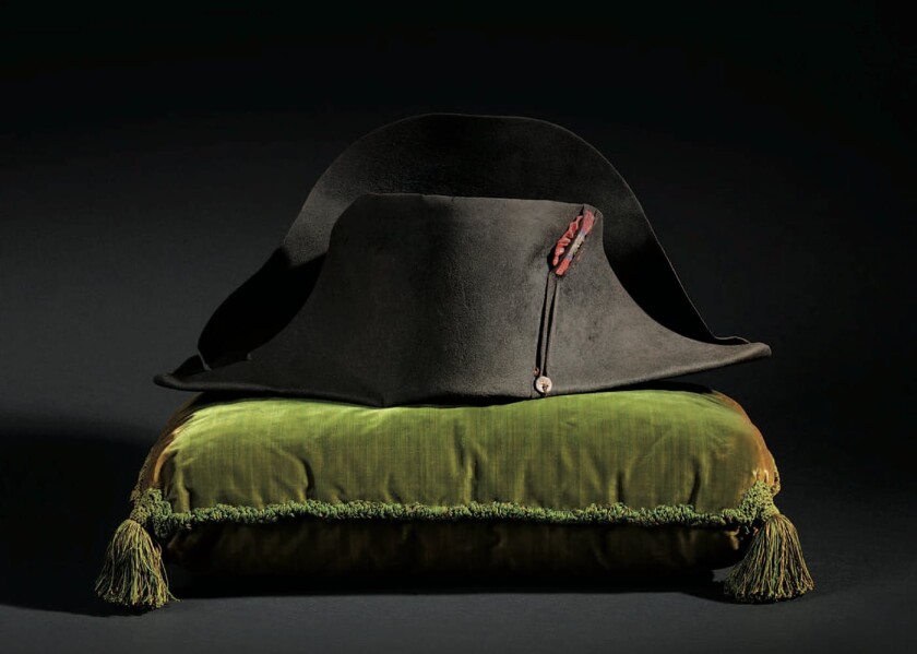 The only item of clothing at auction from any genre other than entertainment that gets near these prices is Napoleon's signature hat ($2.4 million), which is less than half the price of this dress.