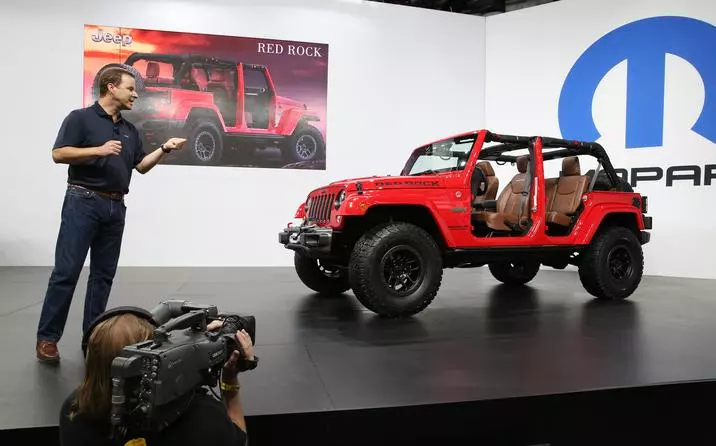 Jeep and Mopar introduce the Red Rock Concept at SEMA