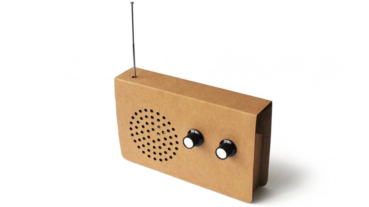 The Card Radio, designed by Chris McNicholl