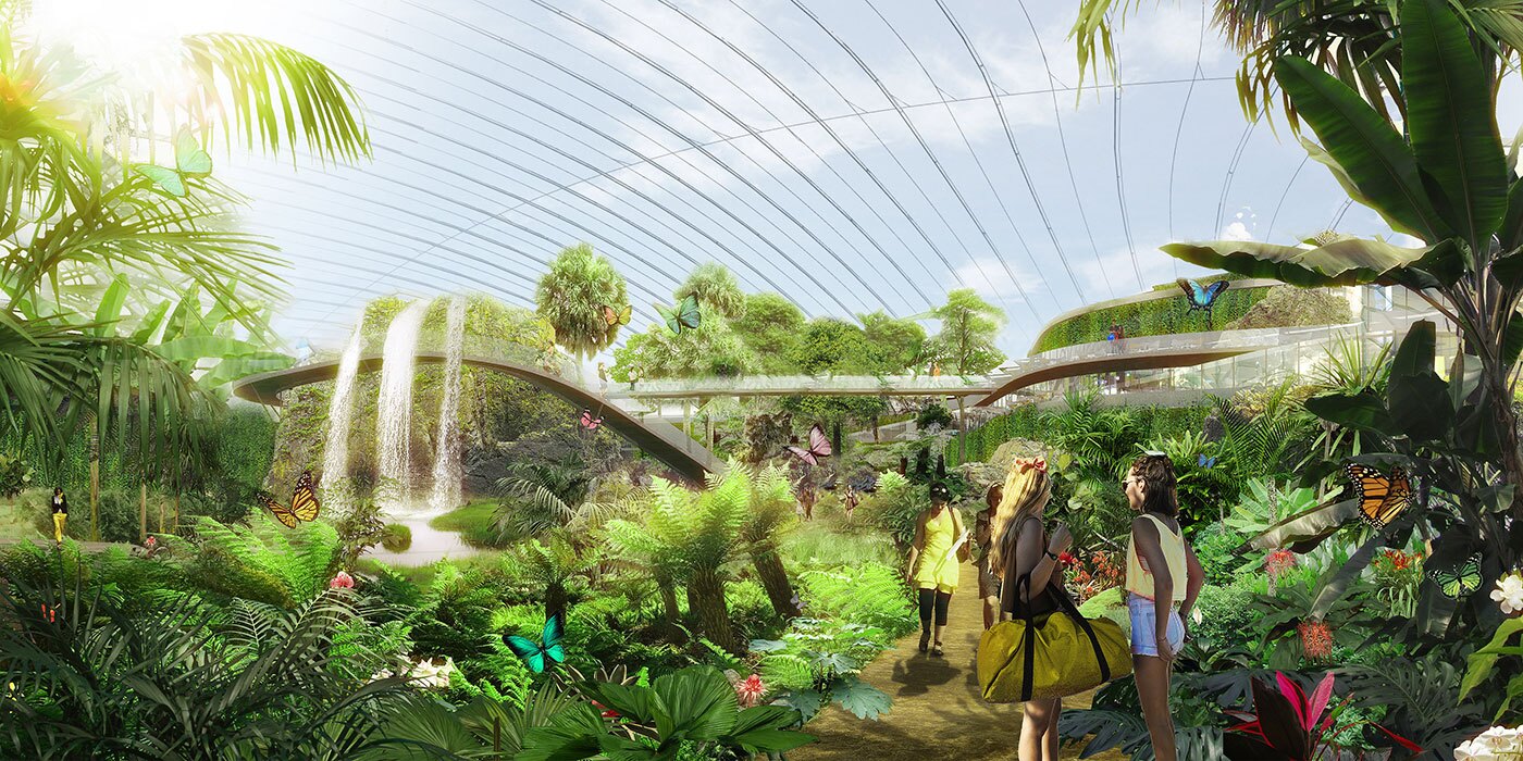 Tropicalia will maintain a constant temperature of 28°C (82.4°F)