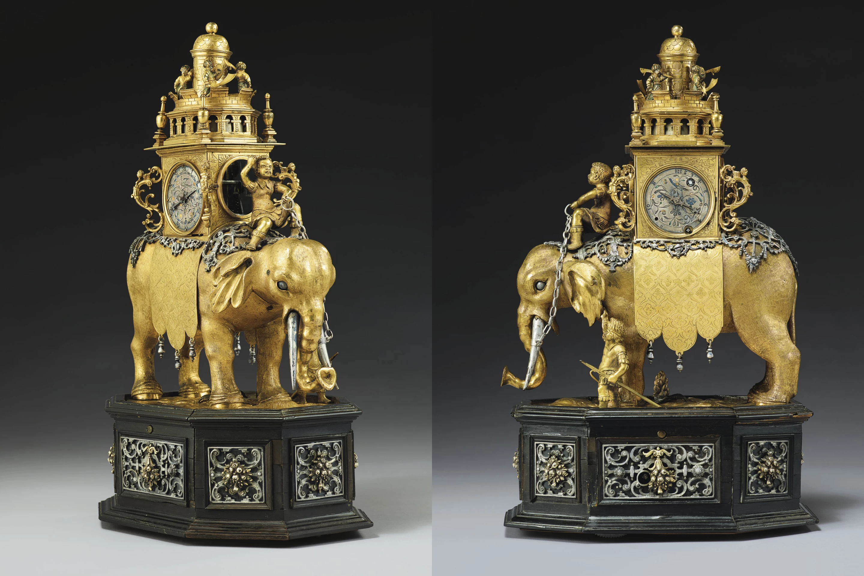 This 400-year-old Elephant Automaton Clock sold for $2,610,000 ($2,610,000) at Christie's on 13 October 2021