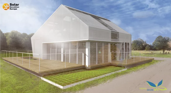 The team says that the thermal wall is vital to the building store heat for the winter months, while rejecting warmth during the summer