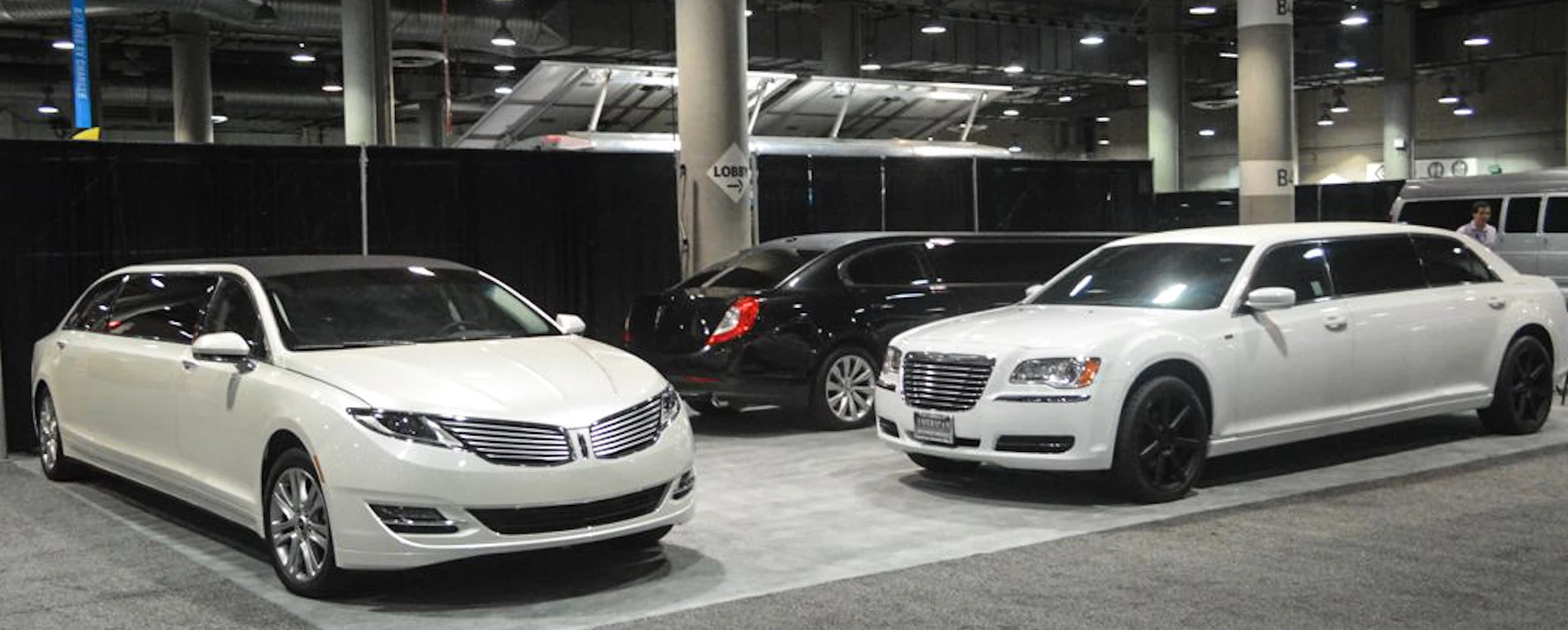 Limos in the aftermarket room (Photo: C.C. Weiss/Gizmag)