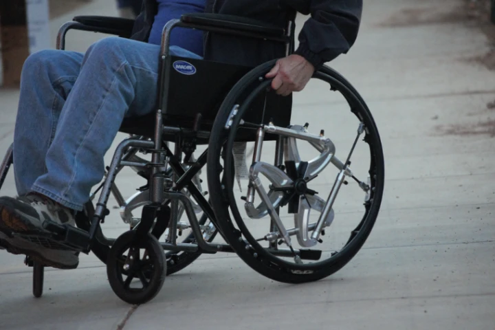 Wheelchair users would likely experience more ride comfort, as well as a vastly superior ability to negotiate uneven ground riding on Air Suspension Wheels