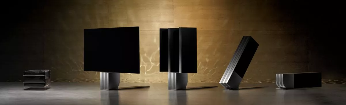 The various stages of the C Seed N1 luxury TV