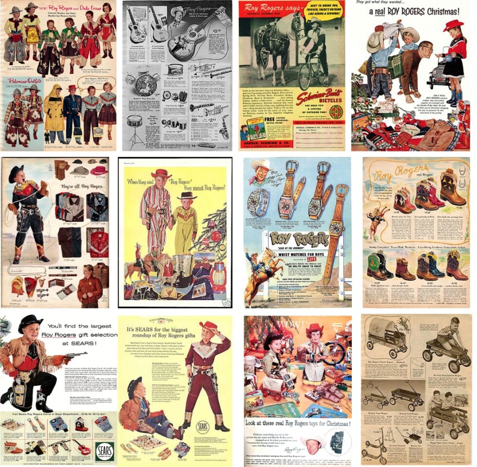 Rogers endorsed and promoted his licensed product with paid advertising in magazines of the day.