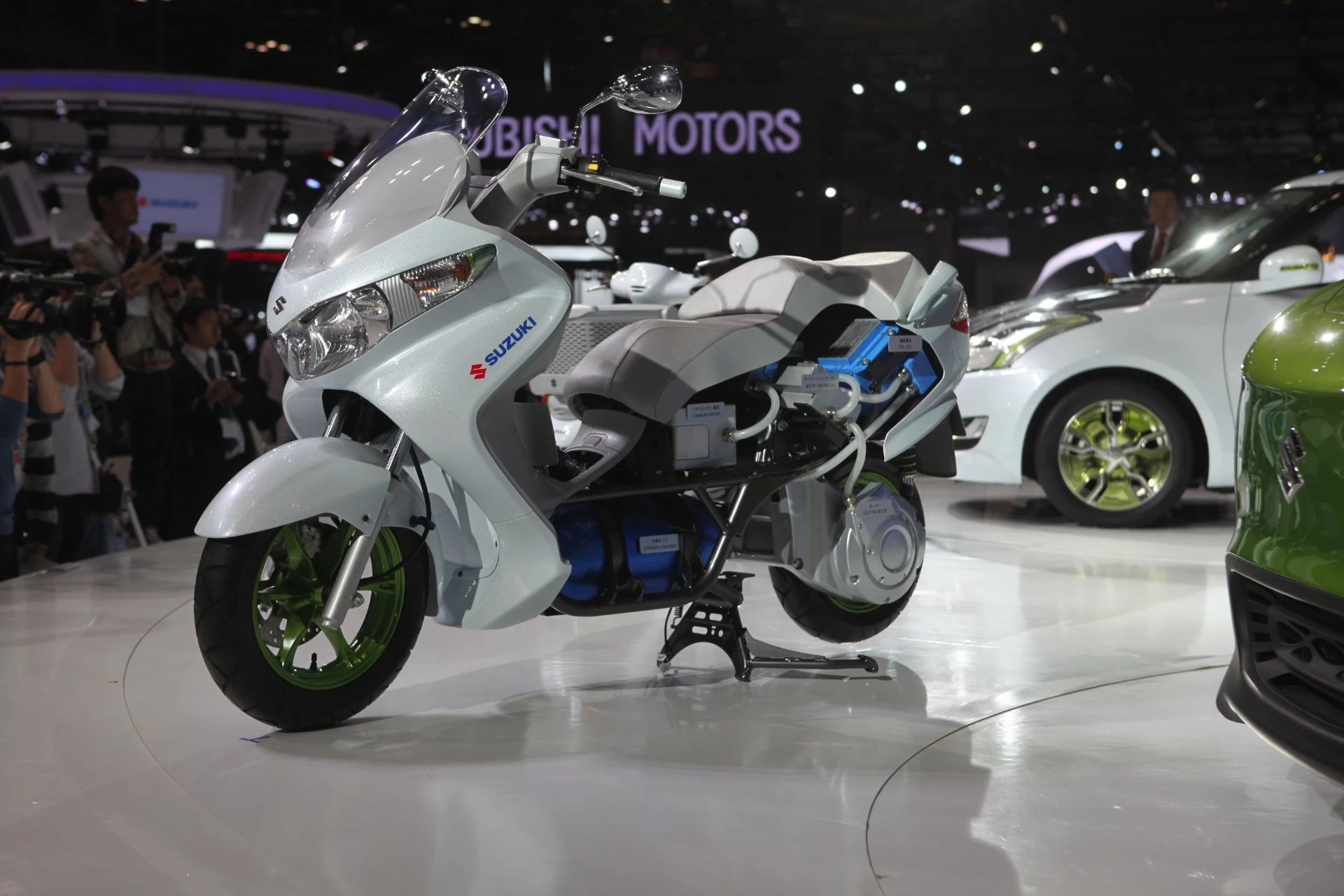 The Suzuki Burgman Fuel Cell Scooter