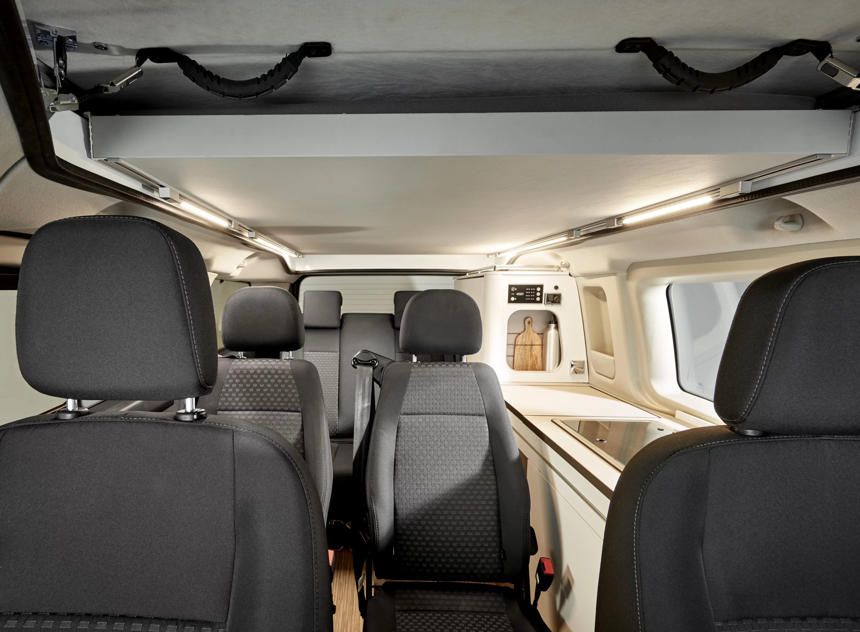 Copa everyday MPV set-up with six front-facing seats