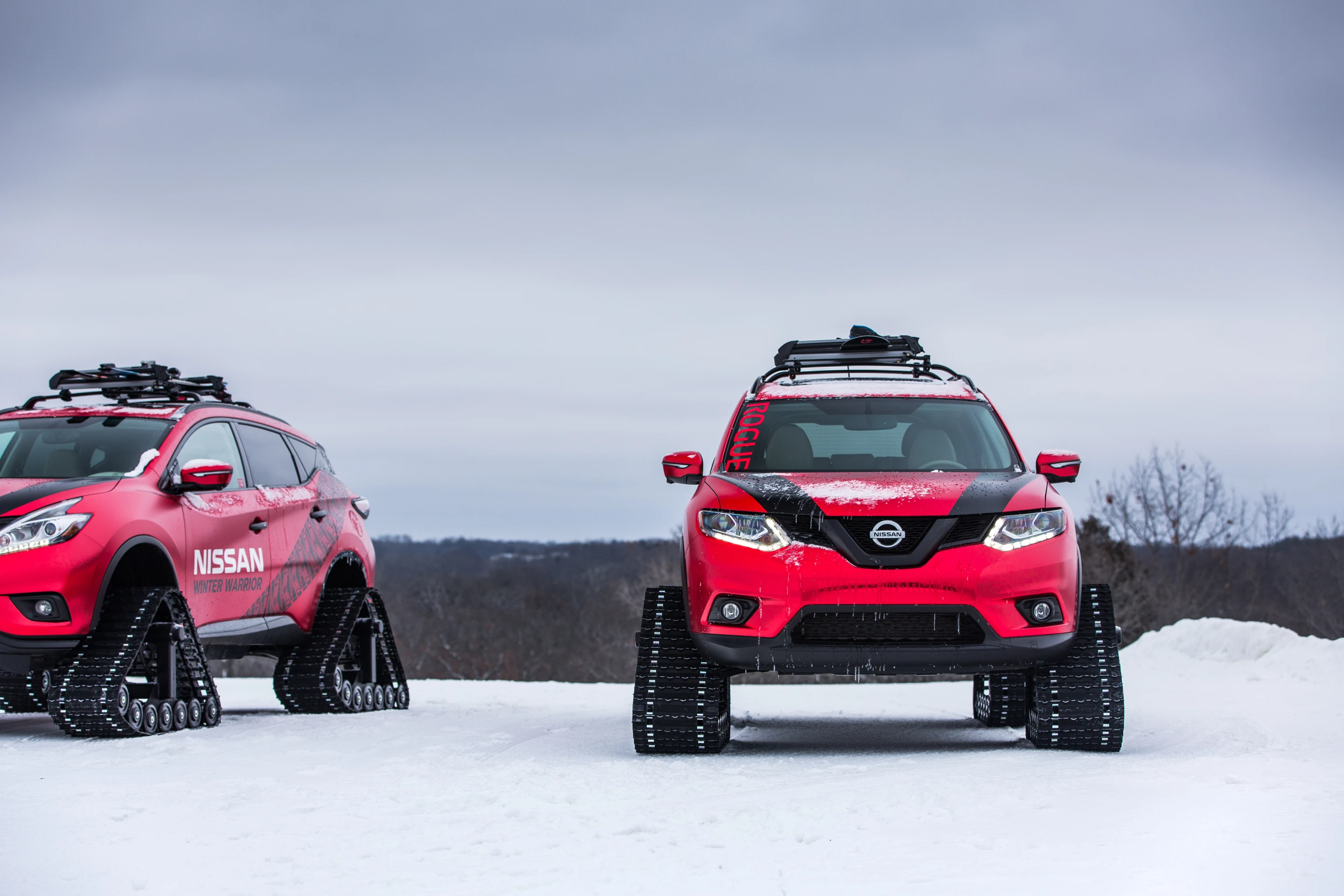 Nissan reveals a trio of Winter Warriors in time for the Chicago Auto Show