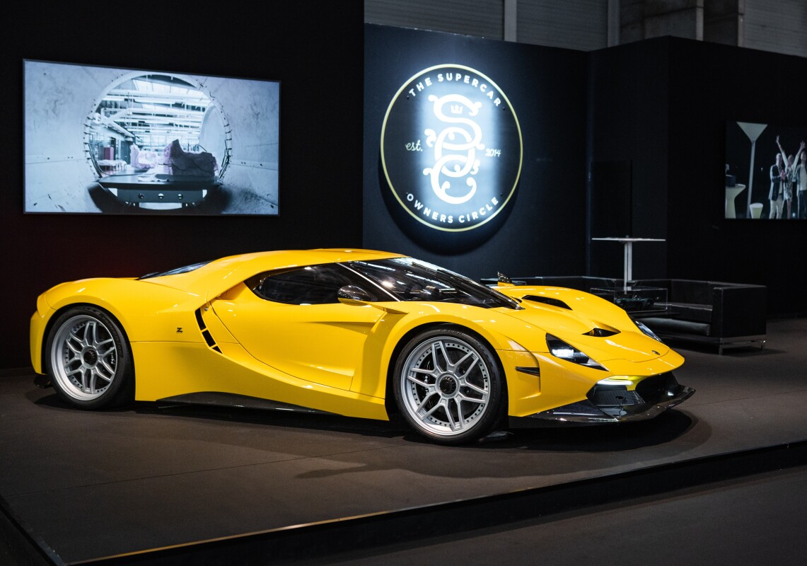 Capricorn's latest 01 Zagato hypercar prototype turns heads in Paris