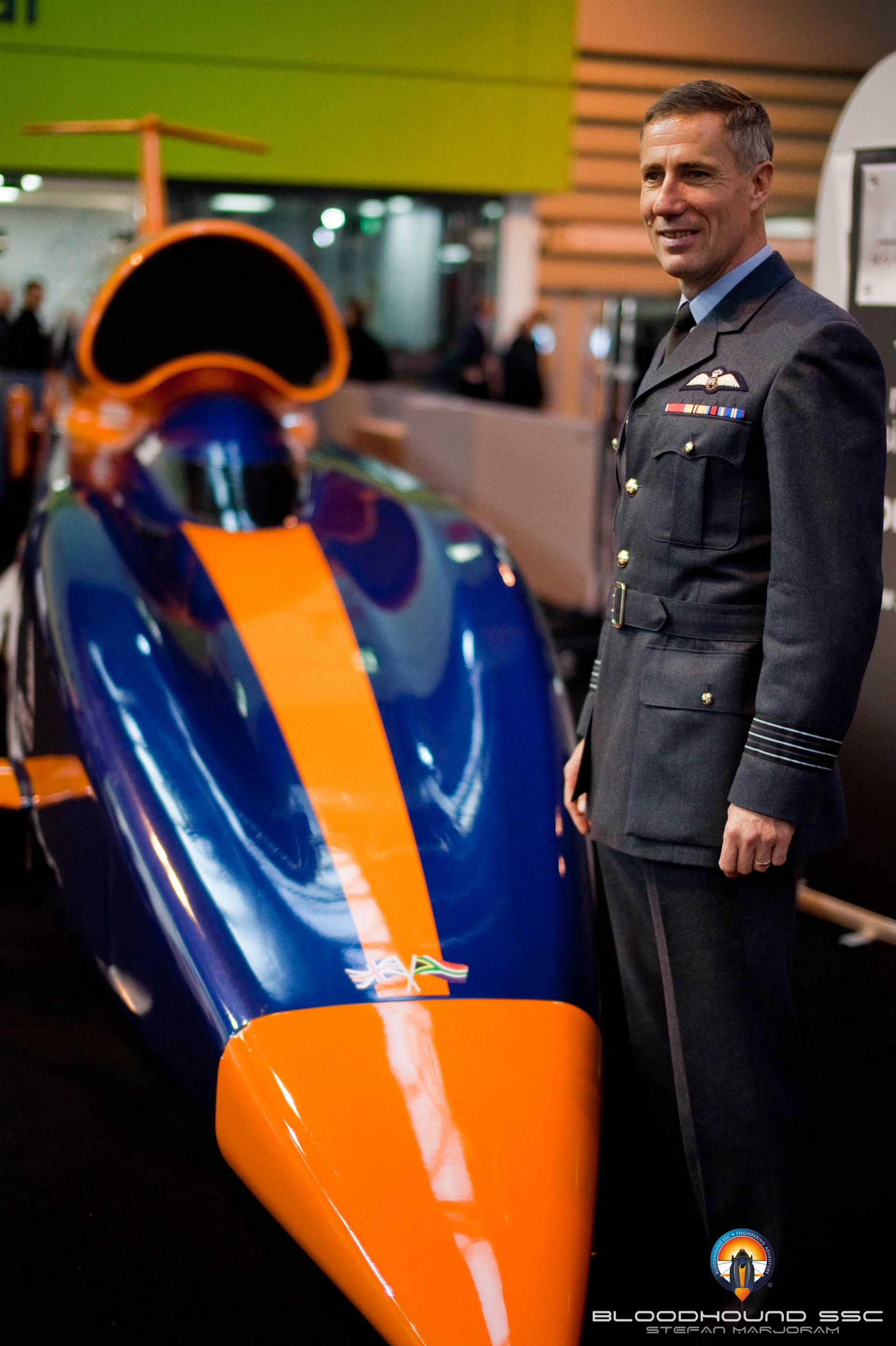 Andy Green and the Bloodhound SSC