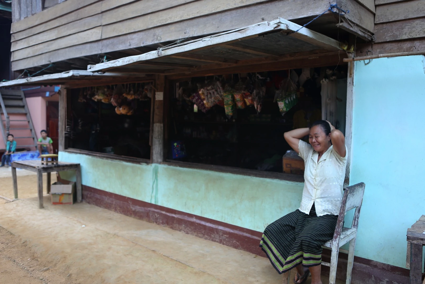 THE village store