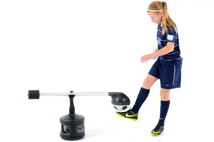 Zero G Soccer is a training aid designed to help youngsters learn how to juggle a football