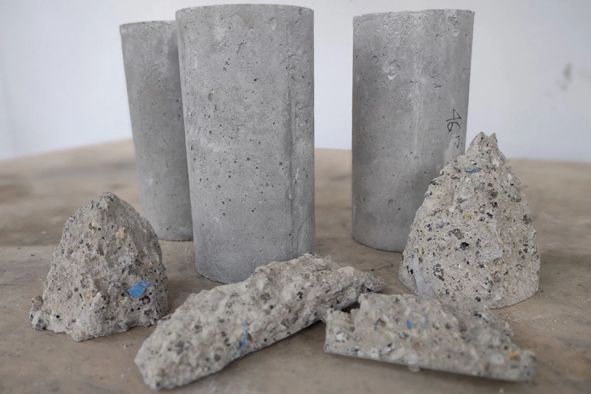 RMIT scientists have developed concrete that features shredded PPE gear for a boost in strength