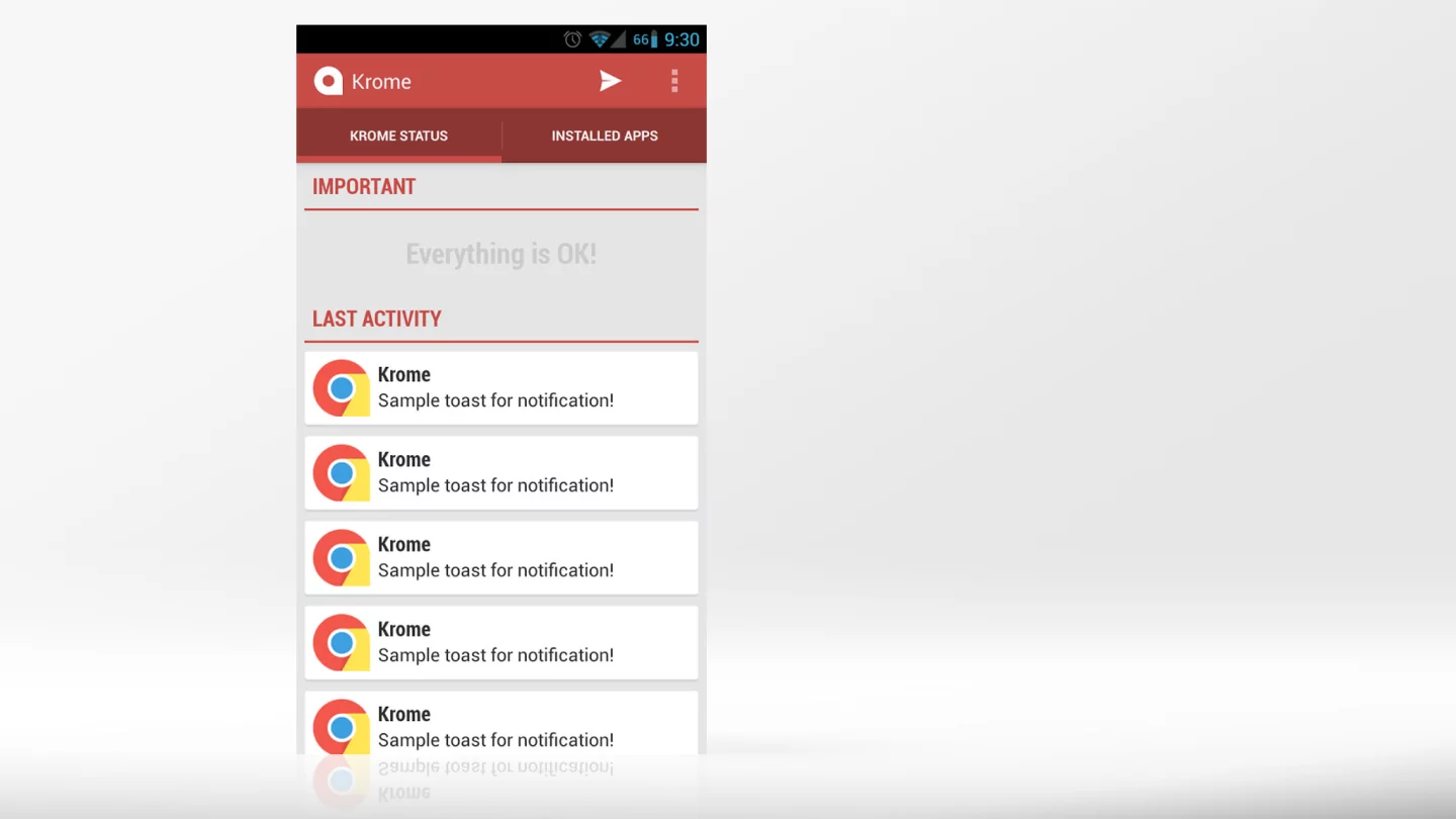 Krome puts Android notifications into your PC's Chrome browser