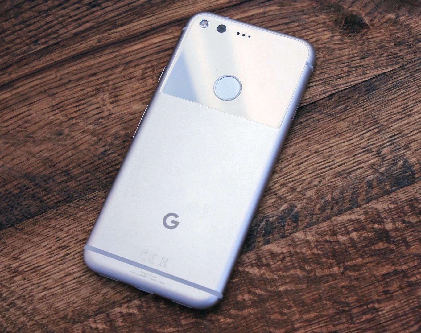 Back of the Google Pixel