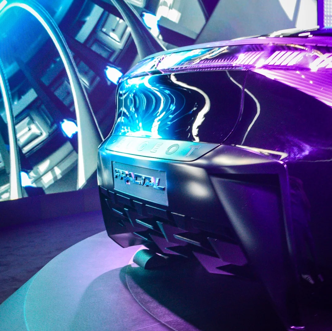 The Peugeot Fractal has a big, ol' butt