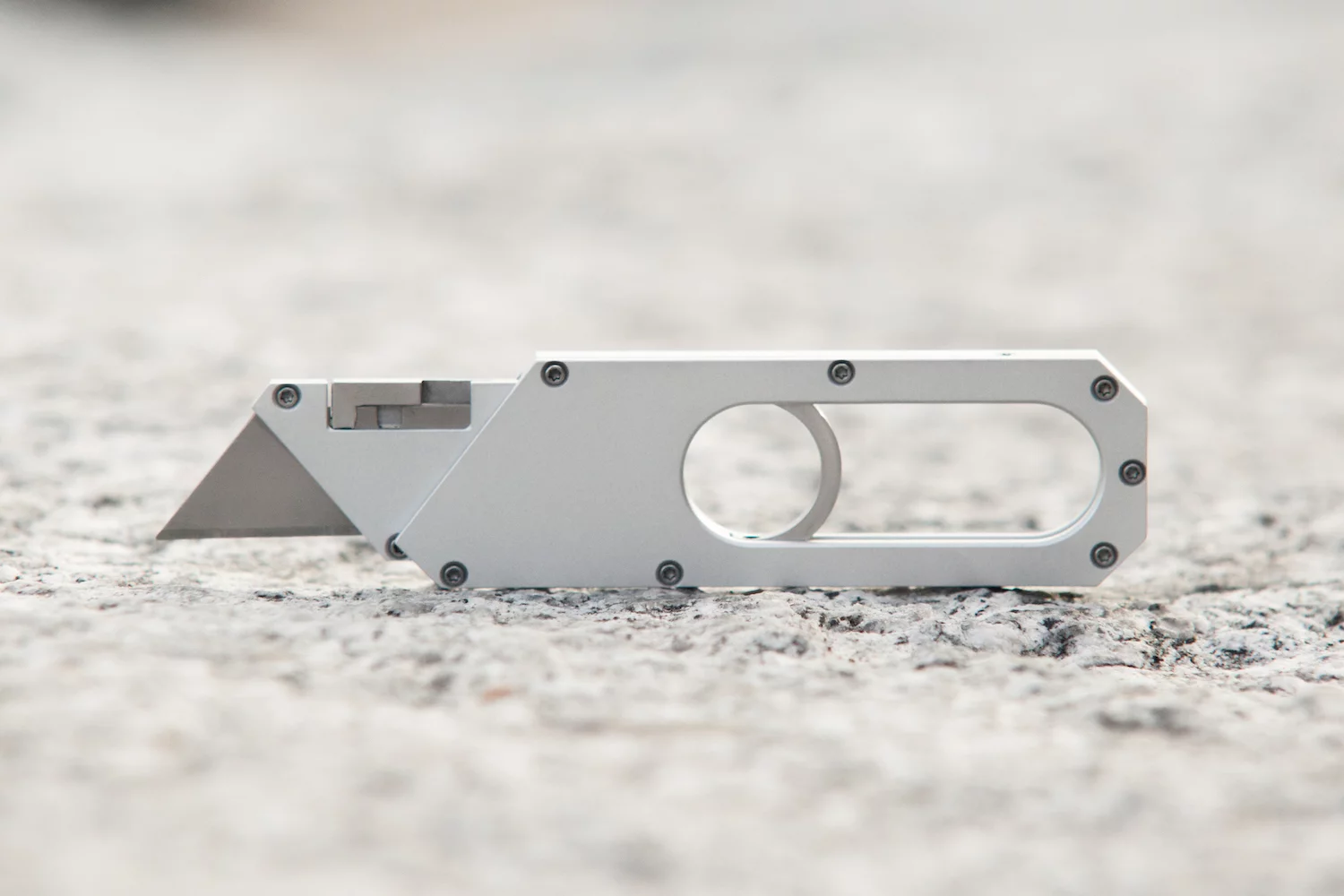 The Maker Knife is an elegant everyday carry solution claimed to simply slide into action